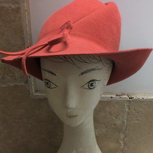 Mr. John Classic Pumpkin Wool Felt Hat